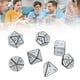 thumbnail image 5 of Juego De Mesa Dados Poliédricos, Dados Poliédricos Metal Exquisito Único Para Fiestas Navideñas Para Adultos, 5 of 8