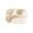 🥝 White_Base#715, variant on Compartment Plastic Meal Tray • Divided Dinner Plate • Recyclable Straw Fiber • 5-Section Design • Ergonomic Curved Edges • Dishwasher Safe • Home Meal Serving