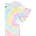 thumbnail image 3 of 365 Kids From Garanimals Girls Ruffle Sleeve T-Shirts, 3-Pack, Sizes 4-10, 3 of 4