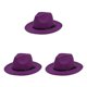 thumbnail image 2 of Sonducket Sombreros Para Unisex - Para Atracciones Turísticas Y Bodas Gorras Alta Durable Elegante Ecológico Cómodo BF127-17 violeta 1 Type1 NO1, 2 of 6