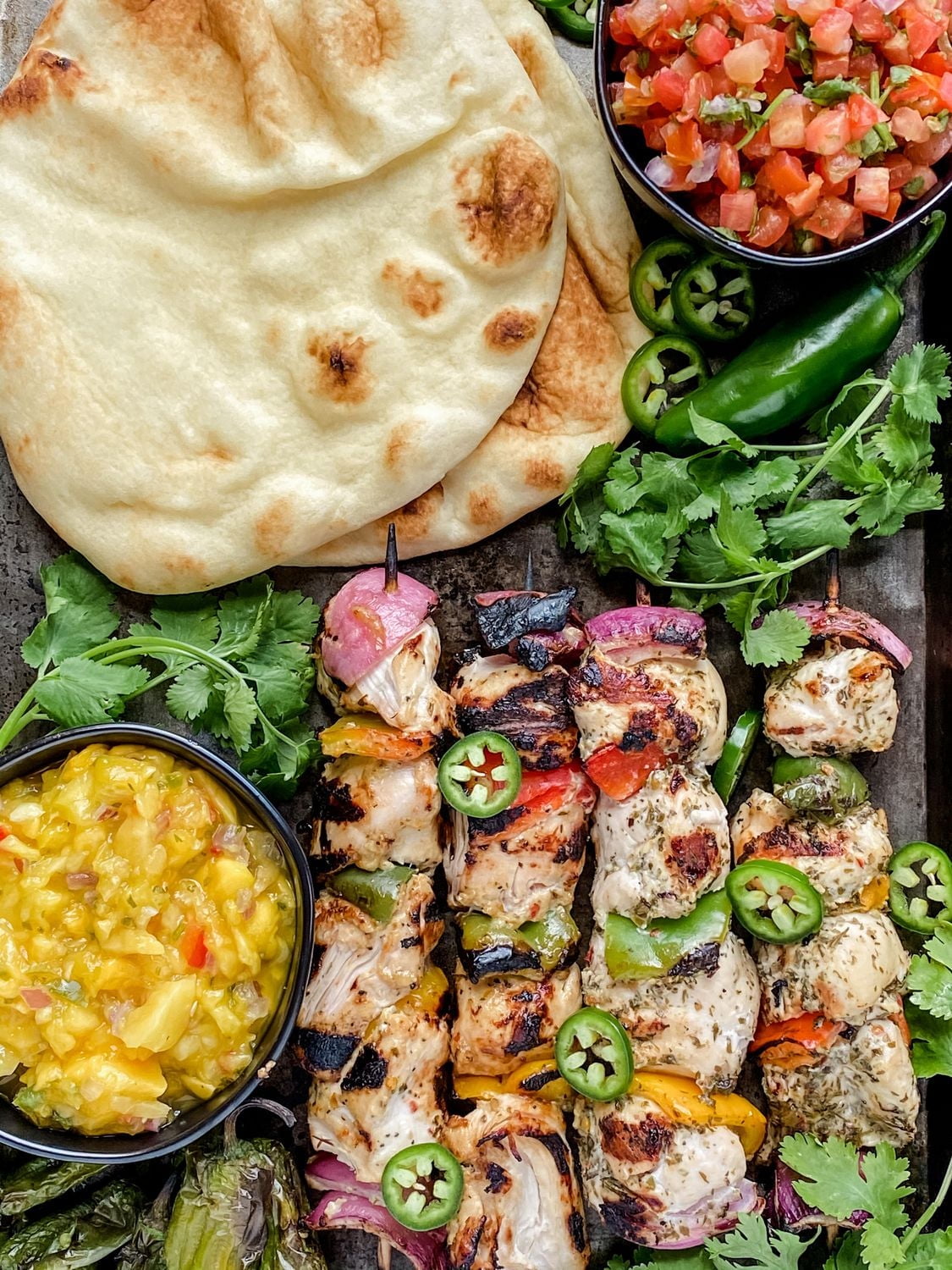 Naans nature format familial Stonefire Paquet de 6, 750 g