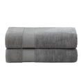 thumbnail image 2 of Diamond Turkish Ensemble de 2 Draps de Bain Gris, 2 of 3