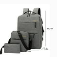 thumbnail image 2 of Up to 65% off Waterproof Strap Bag Crossbody Backpack Men Ladies Strap Backpack Hiking Backpack Multipurpose Messenger Chest Bag Organizers and Storage, 2 of 9