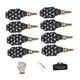 thumbnail image 3 of 8 cadenas de nieve para neumáticos de 165 a 275 pulgadas, agarres para nieve, cadenas para ruedas, cadenas para barro, cadenas para neumáticos Negro, 3 of 9