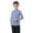 Blue, variant on LOVZFMLL Toddler Boys Girls Tops, Solid Casual Essential Versatile V-Neck Long Sleeve Button Down Shirt, Fall Clothes 6-12 Months Boys Girls Clothes