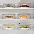 thumbnail image 2 of Tall Microwave Glass Plate Cover Splatter Guard Lid With Handle For Heating Pasta Warming Leftovers, 2 of 4