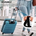 thumbnail image 4 of Luggage Handle Wrap for Suitcase 4 Pack Luggage Tag Identifiers for Travel Accessories Cute Blue Octopus and Star, 4 of 6