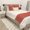 Brick-Red, variant on Luxurious 800 Thread Count Pinch Pleated Bed Runner 1 Piece Solid 100 % Egyptian Cotton Soft Fade-Resistant Easy Care Decorative Bed Scarf Solid Plum