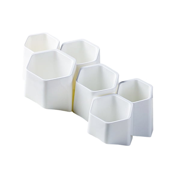 Jesscasday Multifunctional Pen Holder Oblique Pen Holder Pencli Cup Office Desk Organizer