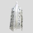 thumbnail image 4 of Polyester Scarf Shawl with Convertible for Various Genders Comfortable Light weight Essential Travel Companion White, 4 of 4