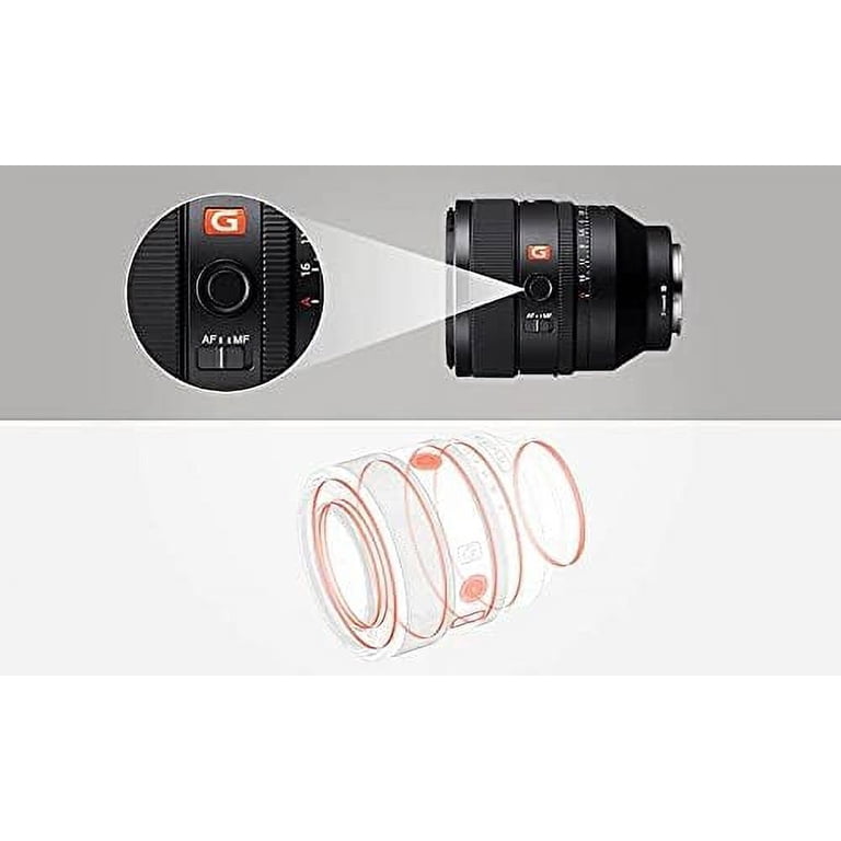 Sony FE 50mm F1.2 GM (SEL50F12GM) Full-Frame Lens Bundle with 3PC 