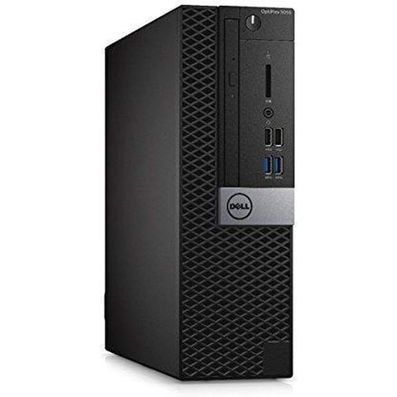 Restored Dell OPTIPLEX 5050 SFF Desktop PC, Core i5-7500 3.4GHz, 16G RAM, 256G NVMe SSD, Windows 11 Pro
