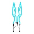 thumbnail image 1 of Tira de luces para casco de motocicleta DYNWAVEMX juego de decoración de luces de señal de conducción nocturna azul, 1 of 8