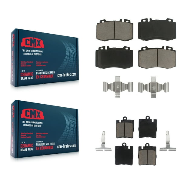 CMX Front Rear Ceramic Brake Pads Kit for Car Mercedes-Benz C230 SLK350 C320 C350 KCX-100045