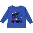 thumbnail image 3 of Inktastic Proud Daughter of a Veteran Veterans Day Girls Long Sleeve Toddler T-Shirt, 3 of 5