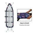 Renewold Paw Print Ironing Board Cover with Padding Standard Size