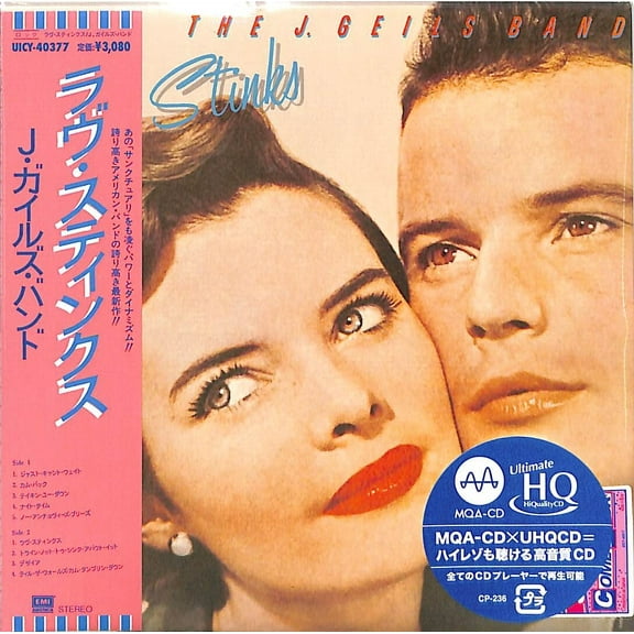 J Band Geils - Love Stinks - MQA x UHQCD - Paper Sleeve - Music & Performance - CD