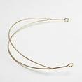 thumbnail image 4 of Diadema de Metal Dorado para Niñas, Mujer, , Artesanía para El Cabello, Fabricación de Joyas de Moda perfecl Diadema de metal de oro, 4 of 8