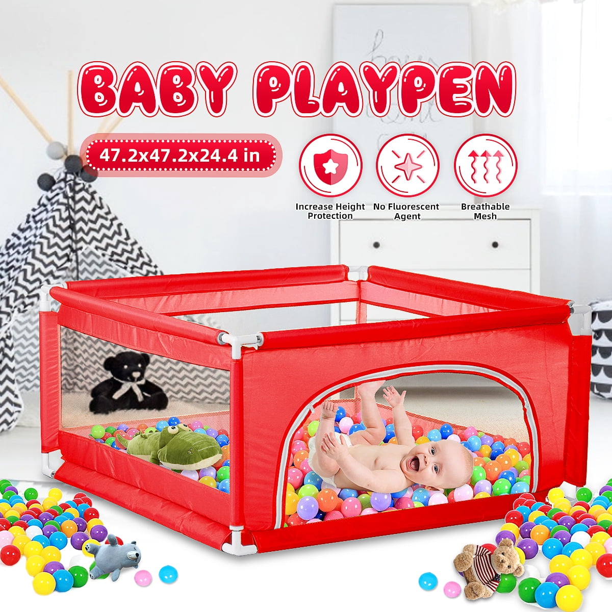 outdoor play yards for toddlers