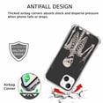 thumbnail image 4 of Rock Skull Case for iPhone 13,Aesthetic Art Design Pattern Soft TPU Bumper Case Cover, 4 of 5