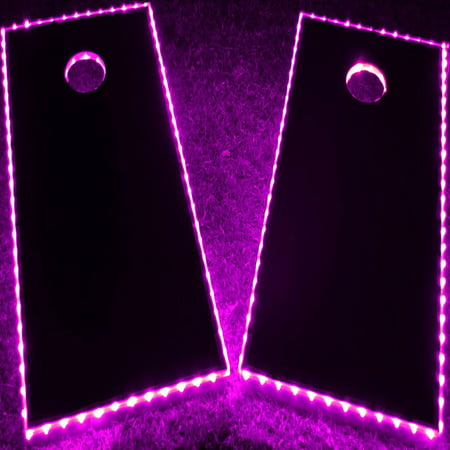 GlowCity Light Up LED Cornhole Kit (Cornhole Boards Not