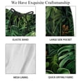thumbnail image 4 of luoweisi Men's Beach Shorts Quick Dry Swim Trunks with Mesh Lining Tropical Leaves L, 4 of 5
