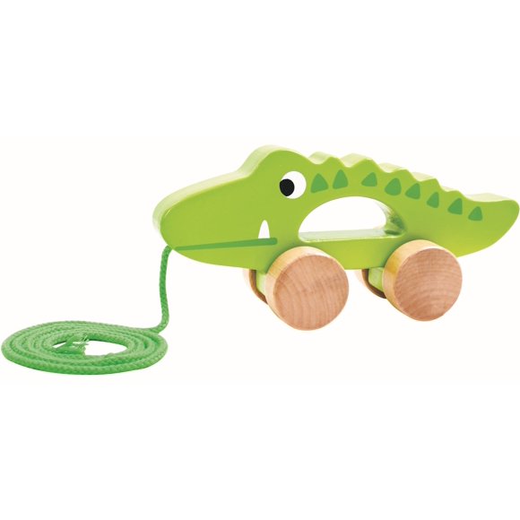 TOOKYLAND Animal en Bois à Tirer - Jouet à Tirer pour Tout-Petits, 18 M+