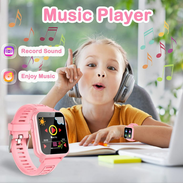 Kids Smart Watches Girls with 26 Games, High-Resolution Touchscreen Camera  Flashlight Music Player for Kids Girls Watches Ages 7-10, Kids Watch for Girls  Toys 8-10 Years Old Birthday Gifts