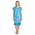 thumbnail image 3 of Casual Nights Women's Round Neck Mu-Mu Housecoat Lounger, 3 of 5