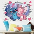 thumbnail image 5 of 3D Cartoon  wall stickers Wall Sticker Cartoon Pink Kids Wall Decals Peel and Stickers for Walls Bedroom Living Room Home Décor(15.7X23.7) Inch, 5 of 5