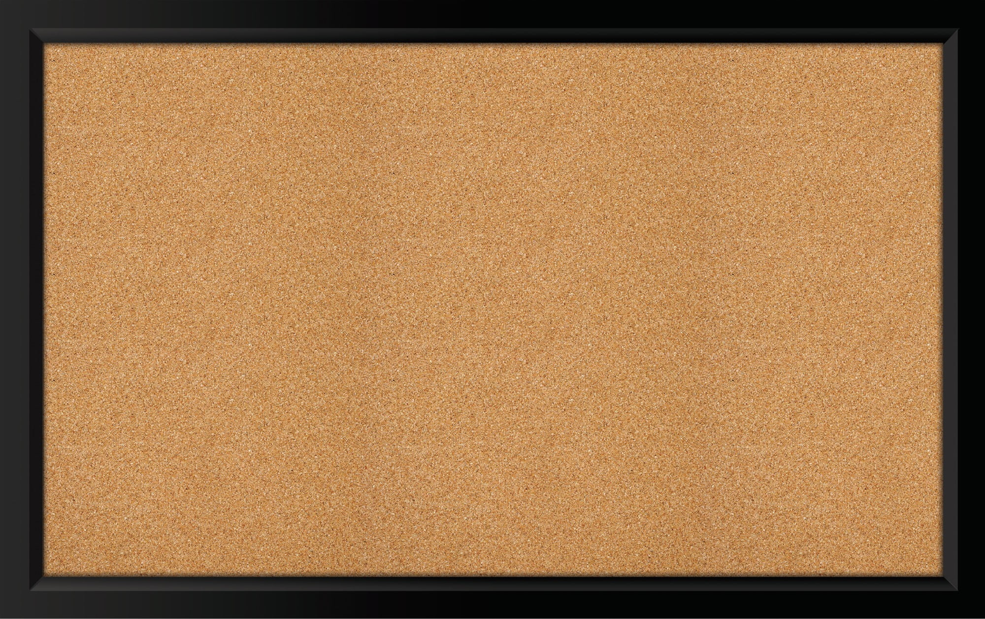 35" x 22" board dudes cork board, black frame