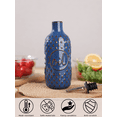 thumbnail image 4 of 15 Oz Ceramic Olive Oil Dispenser Bottle, Oil Dispenser for Kitchen Counter,Suitable for Storage Oil, Vinegar, Coffee Syrups & Other Liquids (Vintage Blue), 4 of 8