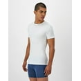 thumbnail image 3 of Hanes Originals Ultimate Men's SuperSoft Crewneck Undershirt, White, 2-Pack M, 3 of 9