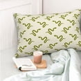 thumbnail image 6 of Vsdgher Green Snake Print Pillow Cases -Iconic Collection Pillowcases -Extra Soft, Not easy to deform,not pilling Export quality, 6 of 8