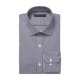 thumbnail image 3 of Camisa de vestir Tommy Hilfiger, entallada, de sarga elástica, azul marino, para hombre, 3 of 6