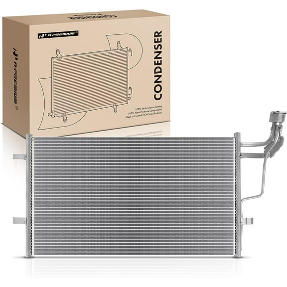 A-Premium Air Conditioning A/C Condenser Compatible with Mazda 3/3 Sport 2010-2013 Hatchback, Replace# 3867, BBM461480D
