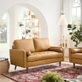 thumbnail image 4 of Valour Leather Loveseat, 4 of 4