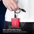 thumbnail image 5 of Portable External Hard Drive 128GB USB 3.0 Metal Hard Disk Storage Expansion for PC Laptop PS4 TV, 5 of 6