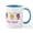 White/Blue Inside, variant on CafePress - Hoppy Easter Mugs - 11 oz Ceramic Mug - Novelty Coffee Tea Cup