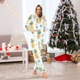 thumbnail image 7 of FORMRS Onesies Pajama for Adults Unisex Hoodie Winter Jumpsuit One Piece Sleepwear, Sizes S-2XL, Pineapple, 7 of 7