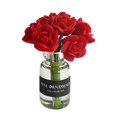 thumbnail image 5 of Soumake 1/12 Scale Miniature Rose Tulip Flower Set For Dollhouse Kitchen Dining Room Decor Realistic Children'S Fairy Garden Accessory, 5 of 8