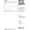 thumbnail image 2 of Delta Faucet U6300-WH Universal Showering Components ADA Grab Bar Handshower Mount, White Delta Faucet NA, 2 of 2