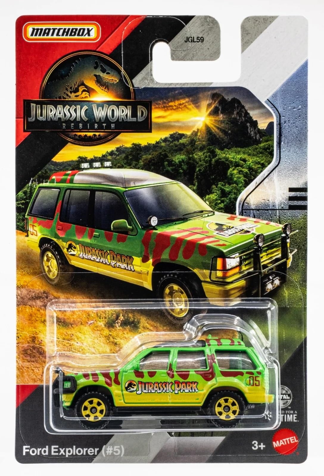 Jurassic World Matchbox Die-Cast Vehicle Collection 9-Pack Set JGL59-956A