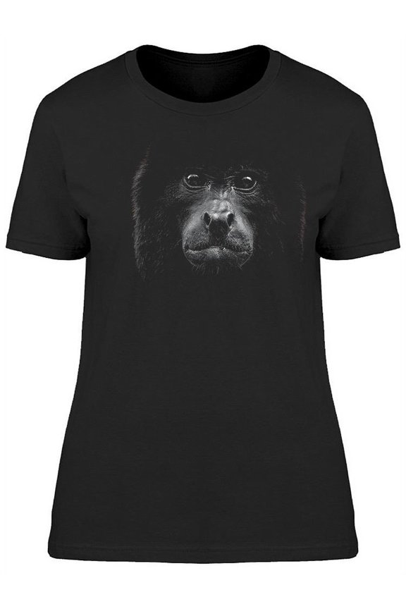 Face Of Monkey. Portrait T-Shirt Women -Image by Shutterstock, Female Large