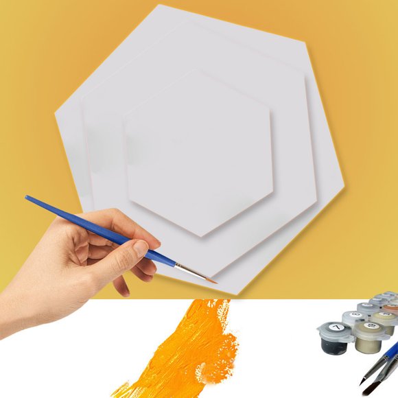 Vaidha Toile de Peinture à l'Huile Bricolage Mini et Toile Tendue Décorations pour la Maison