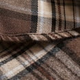thumbnail image 6 of Miqool Men's Flannel Plaid Shirt Long Sleeve Button Down Collared Casual Lightweight Jacket Layering for Fall Winter, 6 of 8