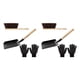 thumbnail image 1 of Matsuzay Fireplace Tools Hearth Brush Gloves Set for Wood Burner Firepit Tipo 1 2piezas, 1 of 1
