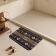 thumbnail image 6 of Bath Mat 15.7"x23.6" Boho Bathroom Rug Non Slip Shower Mat Kitchen Bath Floor Rugs Girl Bedroom Door Mat Washable Indoor Doormat, 6 of 7