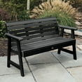thumbnail image 3 of Highwood Weatherly 5-foot Garden Bench - 2-Person, Eco-friendly, Synthetic Wood, 3 of 4