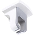 thumbnail image 4 of Soporte para secador de pelo, organizador autoadhesivo de pared para baño, ahorra espacio, color blanco., 4 of 5